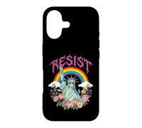 Carcasa para iPhone 17 Vibrante Resist Lady Liberty Rainbow Floral Graphic