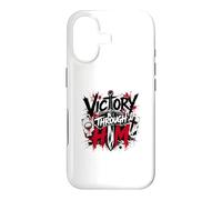 Carcasa para iPhone 17 Victoria a través de él Cruz Guerrera Cristiana