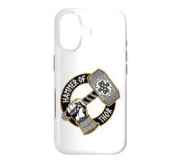 Carcasa para iPhone 17 Vikingo, Valhalla Odin, Martillo de Thor