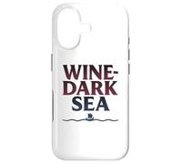 Carcasa para iPhone 17 Vino Mar Oscuro Homero Griego Poesía épica Navegación