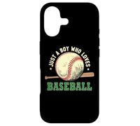 Carcasa para iPhone 17 Vintage Baseball Lover, Just A Boy Who Loves Baseball