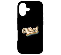 Carcasa para iPhone 17 Vintage Clifford Nombre Personalizado Clifford