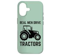 Carcasa para iPhone 17 Vintage Funny Saying Real Drive Tractor Men Driver