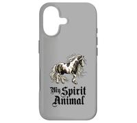 Carcasa para iPhone 17 Vintage Horse My Spirit Animal Equestrian
