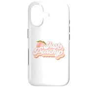 Carcasa para iPhone 17 Vintage Just Peachy Peaches Women Summer Fruit