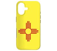 Carcasa para iPhone 17 Vintage New Mexico Flag Zia Sun Retro Distressed