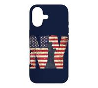 Carcasa para iPhone 17 Vintage New York City with USA Flag tee Shirt, New York City