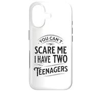 Carcasa para iPhone 17 Vintage No Puedes Scare Me Tengo Dos Adolescentes Crianza