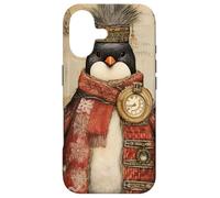 Carcasa para iPhone 17 Vintage Penguin Mom For Retro Women Cute Christmas Penguin