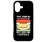 Carcasa para iPhone 17 Vintage Piensan Que Estoy Loco Pero Me Gusta Castella Lover