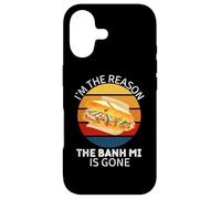 Carcasa para iPhone 17 Vintage Soy la razón por la Que Banh Mi se ha ido Amante de la Comida