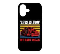 Carcasa para iPhone 17 Vintage Trucker This Is How My Baby Rolls Truck Driver