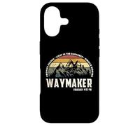 Carcasa para iPhone 17 Vintage Waymaker Promise Keeper Miracle Worker Christian