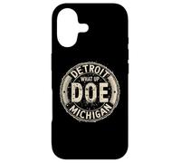 Carcasa para iPhone 17 Vintage What Up Doe en Detroit Michigan