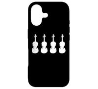 Carcasa para iPhone 17 Violines Retro Modelos Violín Lover Cello