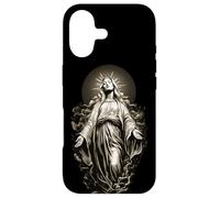 Carcasa para iPhone 17 Virgen María Católica Romana Regina Maria