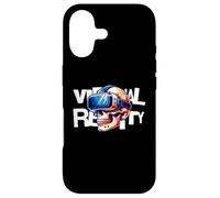 Carcasa para iPhone 17 Virtual Reality Skull VR Gamer Futuristic Art