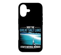 Carcasa para iPhone 17 Visite el Gran Barco de Vela de Salt Lake Marina Utah Tourist