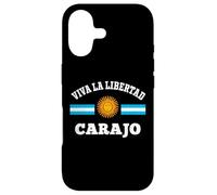 Carcasa para iPhone 17 Viva La Libertad Carajo Javier Milei Presidente De Argentina