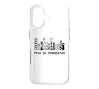 Carcasa para iPhone 17 Vive La Resistance Protest Sign,Resist Cat Paw Womens Rights