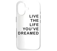 Carcasa para iPhone 17 Vive la Vida Que has soñado - Inspiración Motivacional