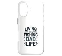 Carcasa para iPhone 17 Viviendo La Pesca Papá Vida Padre Pescador