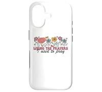 Carcasa para iPhone 17 Viviendo Las oraciones Que solía Rezar Flores Oración Floral
