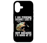 Carcasa para iPhone 17 Voy a Pescar Porque me Gusta, Pesca Divertida