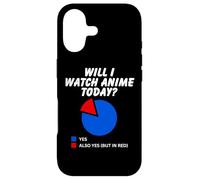 Carcasa para iPhone 17 ¿Voy a Ver Anime Hoy? Sarcástico Pie Chart Ver Anime