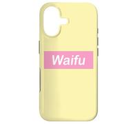 Carcasa para iPhone 17 Waifu Pink Banner, Hentai Anime Fan Art