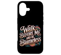 Carcasa para iPhone 17 Walk Before Me and Be Blameless -