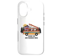Carcasa para iPhone 17 Wanderlust Roam Far and Wander Wide - Camping - Senderismo