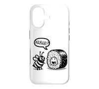 Carcasa para iPhone 17 Wasabi? ¿Qué Pasa Bee? Lindo diseño para Otros Amantes del Sushi.