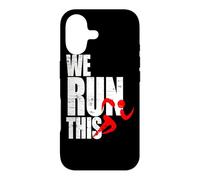 Carcasa para iPhone 17 We Run This Correr motivación maratón Fitness Entrenamiento
