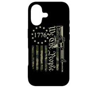 Carcasa para iPhone 17 We The People - Divertida Bandera de EE. UU. AR15 Military Pro Gun
