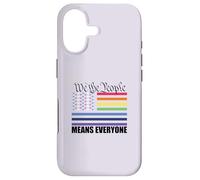 Carcasa para iPhone 17 We The People Significa Todos LGBT USA Pride LGBTQ Meme