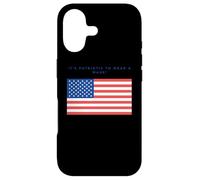 Carcasa para iPhone 17 Wearing a Mask is Patriotic