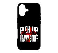 Carcasa para iPhone 17 Weightlifting Motivation Pick Up Heavy Stuff Gym Graphic
