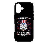Carcasa para iPhone 17 West Highland White Terrier Dog Patriotic 4th of July Dogs