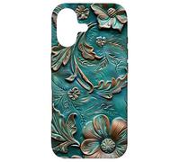 Carcasa para iPhone 17 Western & Cowgirl, Country, Boho Rodeo, Turquesa Girl Teal