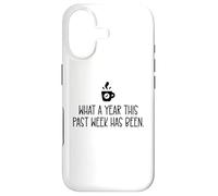 Carcasa para iPhone 17 What a Year This Past Week Has Been Coffee O Clock Coworker