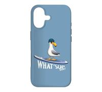 Carcasa para iPhone 17 What Sup Beaches Gaviota de Stand Up Paddle Casual