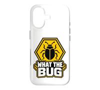 Carcasa para iPhone 17 What The Bug Catcher Warning Funny Entomology Insect Catch