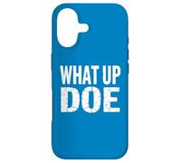 Carcasa para iPhone 17 What Up Doe | Detroit Michigan Angustiado