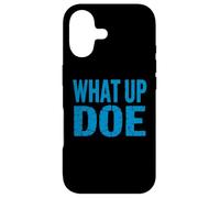 Carcasa para iPhone 17 What Up Doe | Detroit Michigan Envejecido Vintage