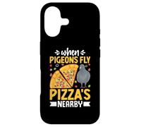 Carcasa para iPhone 17 When Pigeons Fly, Pizzas Nearby