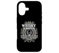 Carcasa para iPhone 17 Whisky Is Water Without The Bad Parts para Fans del Whisky.
