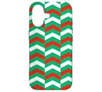 Carcasa para iPhone 17 White Green Red Bulgaria Tricolor Vertical Sofia Pattern