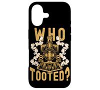 Carcasa para iPhone 17 Who Tooted? Model Railroad Train Retro Vintage Locomotive