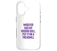 Carcasa para iPhone 17 Whoever Has My Voodoo Doll, Put It On A Treadmill Exercise